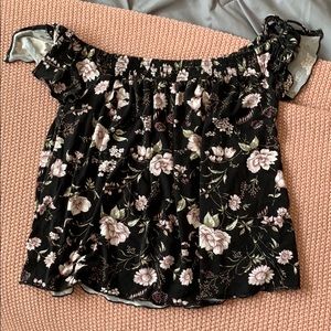 Off the shoulder top